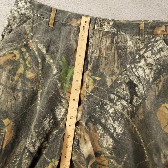 Mens Camo Hunting Pants XL Mossy Oak Break Up Adjustable Waist Leg Feildstaff - Picture 5 of 15